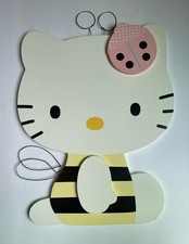 2007 Sanrio Hello Kitty Bumble Bee Wooden Wall Hanging Decor- Lambs And Ivy picture
