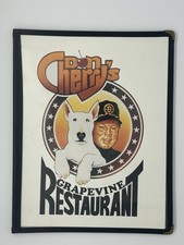 Original Don Cherry’s Grapevine Restaurant Menu From Hamilton, Ontario picture