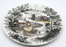 Yorkshire Staffordshire Ironstone Oval Platter 14