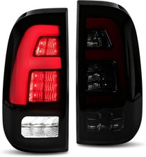 Pair Blacked-Out Full LED Tail Lights for 2008–2016 Ford F-250/F-350/F-450/F-550 picture