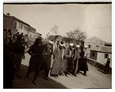 Montenegro, Podgorica, Turks returning from a prayer meeting Original vintage p picture