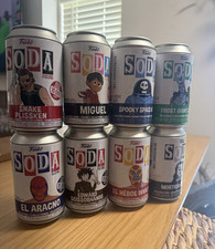 Funko SODA Collectible Figures Opened Commons Lot of 8 Rare Limited Original picture