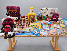 Vintage 1980s California Raisins Collectibles Lot Figures Plush Lunchbox Thermos picture