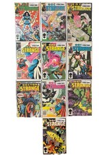 Marvel Doctor Strange Lot 10 Comics With rare Dracula Crossover Copper Age⁠ ‼️ picture