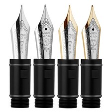 2PCS/3PCS MAJOHN P136 Fountain Pen Nib Spare Original EF/F/M/Stub Size Setk1 picture