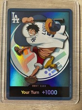 7/2/2026 Los Angeles Dodgers One Piece Night Monkey D Luffy Card picture