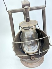 DIETZ Acme Inspector Lamp NYCRR Railroad Lantern Vintage Metal Signal Antique picture