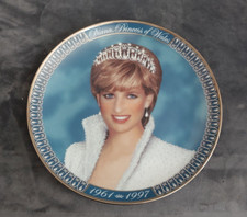 Diana Princess of Wales Plate Franklin Mint Collectors Ltd. Edition 8.25