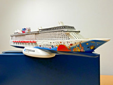 Norwegian Breakaway 10” Cruise Ship Model New In Box NCL picture