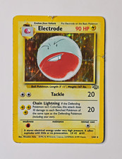WOTC Pokémon TCG Electrode 2/64 Fossil Holo Rare 1999 English HP picture