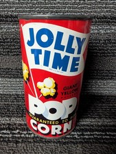 Vintage Jolly Time Pop Corn Can Clean Unopened picture