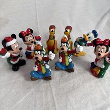 8 Vintage 1998 Disney Christmas Lights Covers Mickey Mouse String Light Pluto picture
