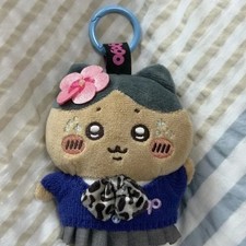 Brown Leopard 9090 Chiikawa Usagi Hachiware Momonga Plush Doll Mascot Pendant picture