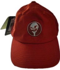 Adidas Headwear Embroidered Logo Golf Clima Cool Cap Dk Red light wt ezdry 360° picture