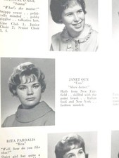 1960s DANBURY HIGH SCHOOL YEARBOOK,