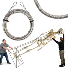 12 Ft Skeleton Replacement Guy Wire Part, Tether Cable Guy Wire for 12 Foot picture