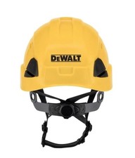 DEWALT DPG22V Yellow Type II Class C 4-Point Ratcheting Vented Safety Helmet  picture