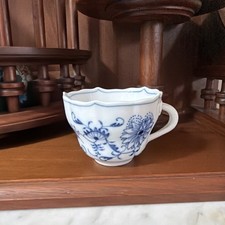 MEISSEN BLUE ONION ANTIQUE CUP No Saucer GERMANY picture