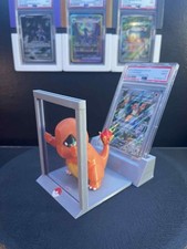 Charmander Promo PSA Graded Card Display Stand 151 Jealous Pokemon TCG BGS Cgc  picture