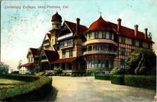 1910. LORDSBURG COLLEGE, NEAR POMONA, CA. POSTCARD SC5 picture
