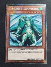 Yu-Gi-Oh RA03-EN180 Raiza the Storm Monarch Platinum SecR NM 1st picture