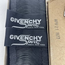 Vintage NOS Givenchy Sport Paris New York Label Rare Crafts Multiple Available picture