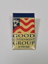 Good Government Group of Florida Lapel Pin USA Flag Colors picture