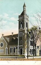 c1906 Postcard St. Johnsbury VT Congregational Church, Caledonia County unposted picture