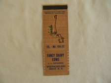 Westmoreland Depot New Hampshire farm livestock dairy cattle Girly low # 104-22 picture