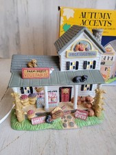 Vintage Autumn accents hickory Hill village accessory ceramic picture