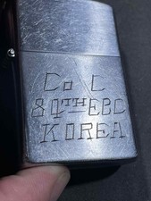 1950s Korean War US Army Military Co. C 84th EBC Korea Konwal Super Lighter picture