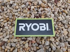 Ryobi Power Tool Metal SIGN Cordless Drill Work shop Garage 6x12 50207 picture