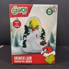 New Ruz The Grinch Christmas Village Lair with Max Grinchmas Plays Music & Light picture