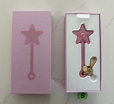 Cash App Pink Star Wand Tag Tap to Pay Keychain Brand New in Box Rare picture