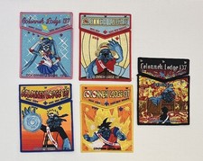 OA COLONNEH LODGE ANIME THEME FULL PATCH SET NOAC 2024 W/ DELEGATE RARE 10-PIECE picture