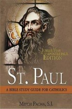 St. Paul: A Bible Study Guide for Catholics - Paperback By Mitch Pacwa - GOOD picture
