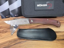 Boker Plus Slack Damast Cocobolo Handle & 3.19