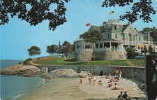 Vintage 1969 Harbor Hotel Bar Harbor Mount Desert Island Maine Postcard picture