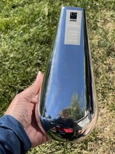 KARIM RASHID Umbra Volcoino Chrome Vase Coin Bank 9