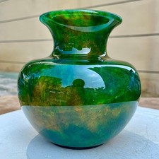 4.51LB  Rare and Natural Chinese Rainbow Jade Vase picture