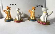 Disney 2002 McDonald's Toys-Aristocats-O'Malley & Duchess-2 sets picture