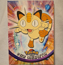 Topps 1999 Topps Pokémon TV Animation Edition Trading Card #52 Meowth picture