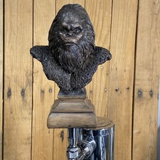 Bigfoot Beer Tap Handle Large Sasquatch Bust Yeti Kegerator Draft Cryptid Ape picture
