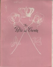 Vintage 1950s THE ROSE & CROWN Restaurant Menu (Medart's) St. Louis, Missouri picture