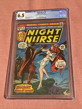 Night Nurse #4, CGC 6.5, Marvel 1973, From the Collection of Doug Moench, Rare picture