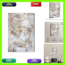 Art Remedy Dune Impressions II Canvas Elegant Gold Abstract, Gallery Wrapped picture