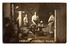 RPPC 1918. THE FORGE, BUCKINGHAM PALACE. POSTCARD A2 picture