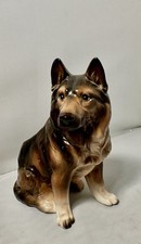Rare Vtg 1970S  MCM GERMAN SHEPHERD DOG PLANTER By 🌺 RELPO🌺 picture