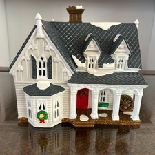 Department 56 Gothic Farmhouse Original Snow Village Lighted Christmas Decor picture
