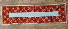 VTG Ukrainian Folk Art Embroidered Needlework Table Runner 42 x 12 very nice picture